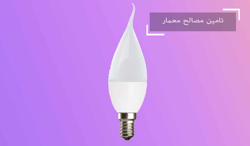 لامپ شمعی LED - ایندوکوپ مدل A199S2-7W